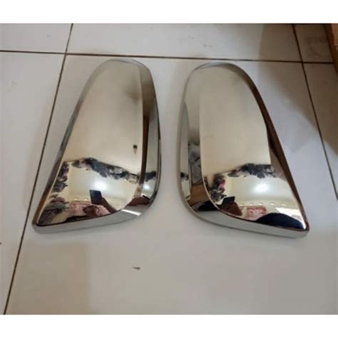 Jual COVER TUTUP SPION CHROME INNOVA REBORN FORTUNER 2016 2017 2018