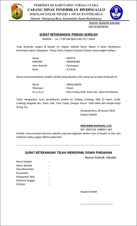 Contoh Surat Pernyataan Orang Tua Siswa Tentang Tata Tertb Sekolah Images