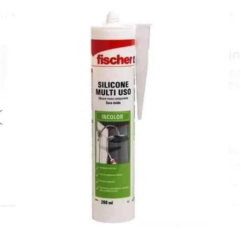 Silicona Blanca Fischer Ml X U Kit Aplicador D Regalo