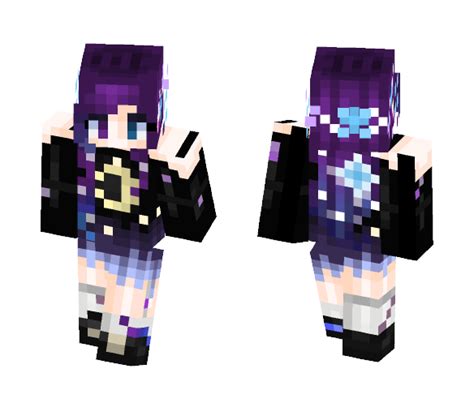 Download ". Galaxy Girl v2.0 ☾。. Minecraft Skin for Free ...