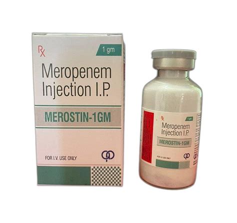 Meropenem Injection Ip 1gm At Rs 1199 Box Mapusa Id 2850521883462