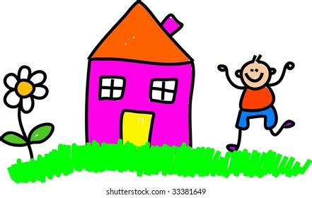 House Drawing Vector Art Sketch Design Stock Vector (Royalty Free ...