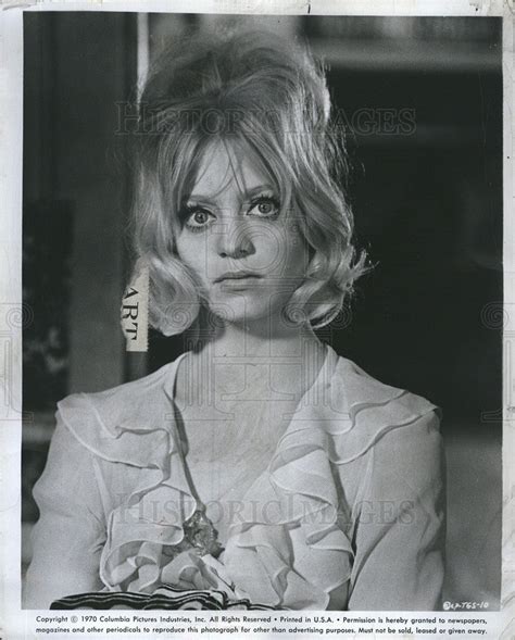 1970 Press Photo Goldie Hawn In Theres A Girl In My Soup Historic Images