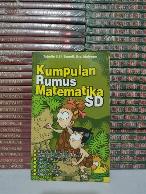 Buku Super Murah Buku Kumpulan Rumus Matematika SD Lazada Indonesia