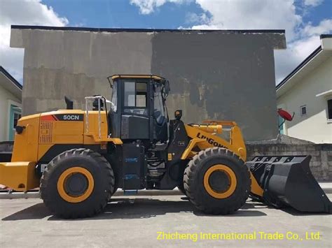 Earth Moving Machine Loaders Used Front Wheel Loader Liugong 855h 856