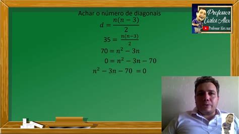 Um Polígono Regular Com Exatamente 35 Diagonais Tem - (UFSCar-SP) Um polígono regular com exatamente 35 diagonais tem - YouTube