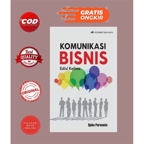 Jual Buku Komunikasi Bisnis Edisi 5 Djoko Purwanto Shopee Indonesia