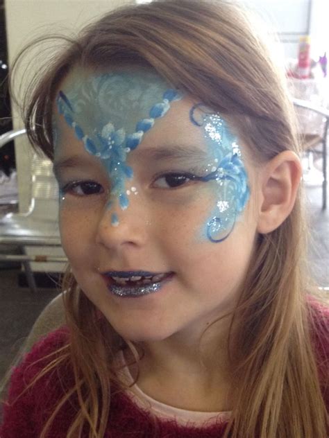 My Frozen Inspired Face Paint Frozen Face Paint Frozen Inspired Face