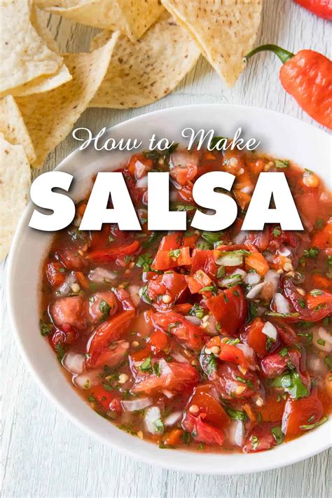 How To Make Salsa A Guide Chili Pepper Madness