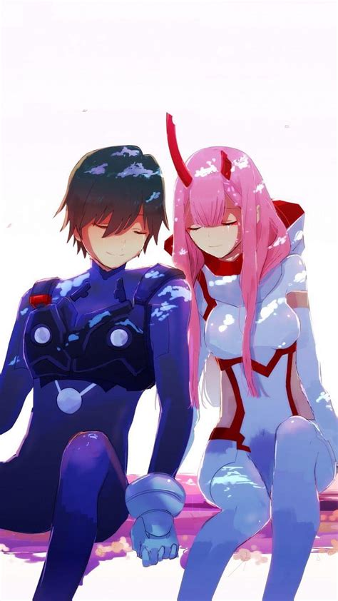 Hiro And Zero Two Couple Anime 720x1280 Zero Two Cute Android Hd Phone Wallpaper Pxfuel