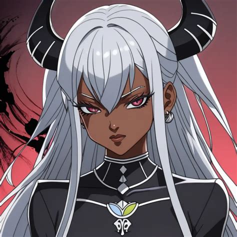 Sinister Black Anime Female Characters | MUSE AI