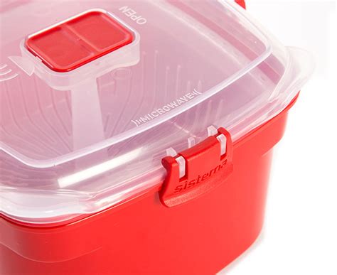 Sistema 1.4L Microwave Steamer Containers 4-Pack | Catch.com.au