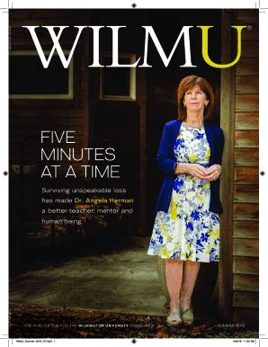 Fillable Online Wilmu Magazine Issues Fax Email Print Pdffiller