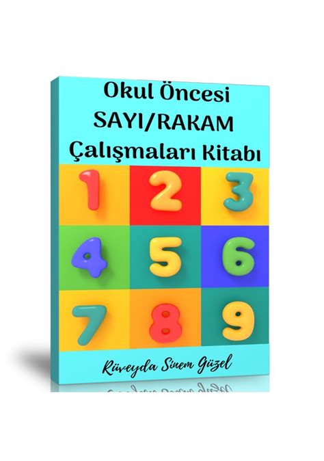 Okul Ncesi Say Rakam Al Malar Kitab Fiyatlar Ve Zellikleri