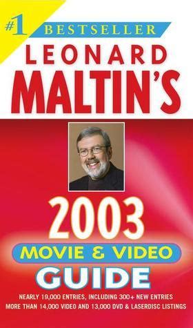 Leonard Maltin's Movie and Video Guide 2003 by Leonard Maltin | Goodreads