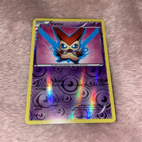 Pokemon Tcg Victini Noble Victories Nvi 43101 Reverse Holo Rare Nandw