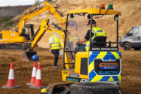 JCB 19C E TEC 1 5 Tonne Electric Excavator M O Brien Plant Hire