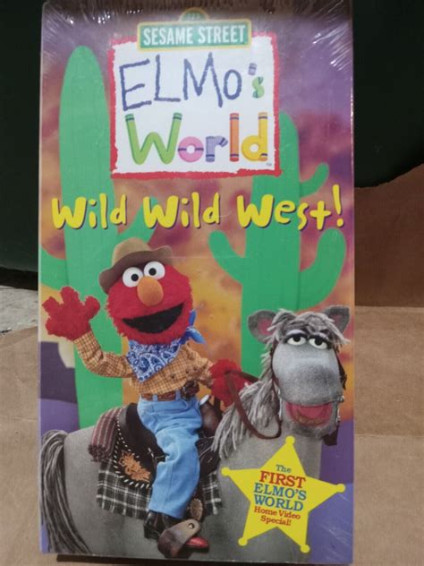 Elmo's World VHS. Brand New Sealed. wild | Grelly USA