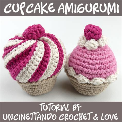 Amigurumi Cupcake With Cream And Raspberry 3382 Stafil Ricamo