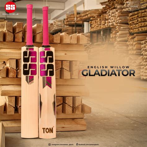 Grade 1 English Willow SS TON Gladiator Cricket Bat 2022 Junior And