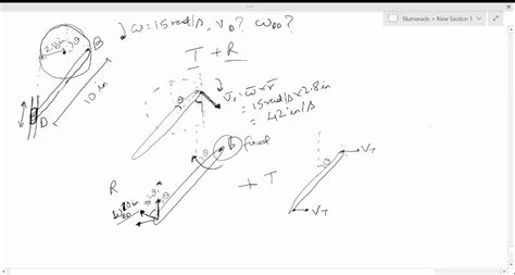 Solvedthe Disk Has A Constant Angular Velocity Of 20 Rads Clockwise