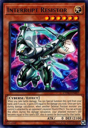 Interrupt Resistor CYHO EN097 Rare Unlimited Imperium TCG