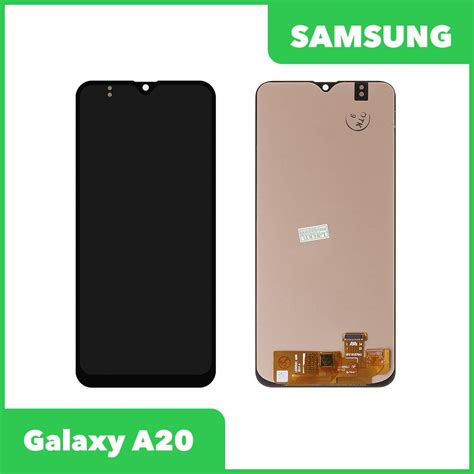 LCD дисплей для Samsung Galaxy A20 SM A205 в сборе с тачскрином OLED