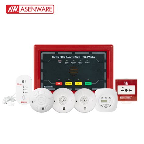 Home Fire Alarms Control Panel Smart Home Fire Alarm Long Range