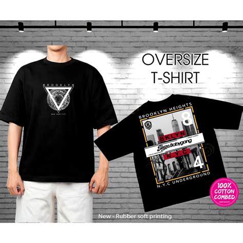 Jual Kaos Distro Kaos Oblong Kaos Oversize Unisex Skyzo Babygang