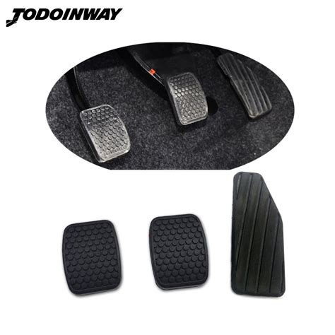 For Suzuki Swift Brake Clutch Accelerator Pedal Overlays Rubber Pad