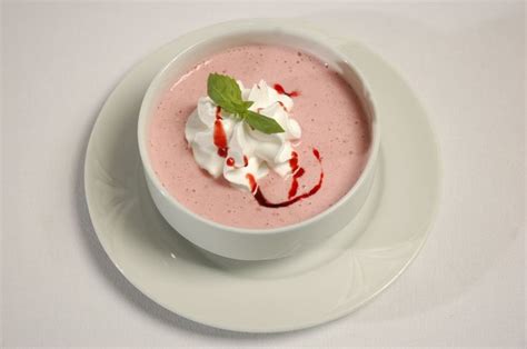 Cold fruit soup | Food, Cold soup, Fruit soup