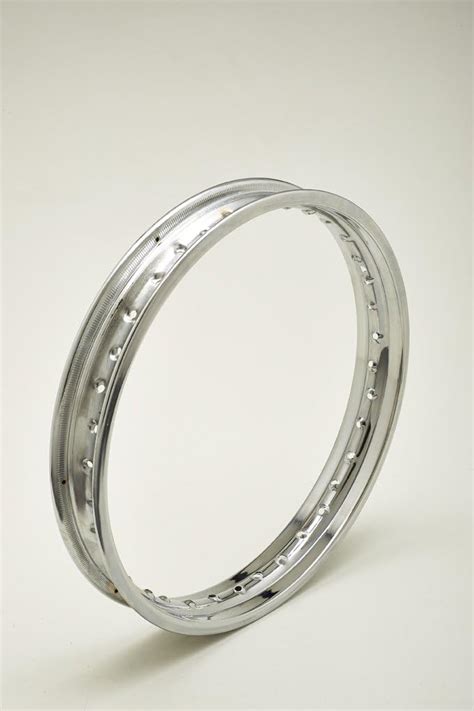 Jante en acier chromé chromed steel wheel rim 1 85 x 18 36 trous