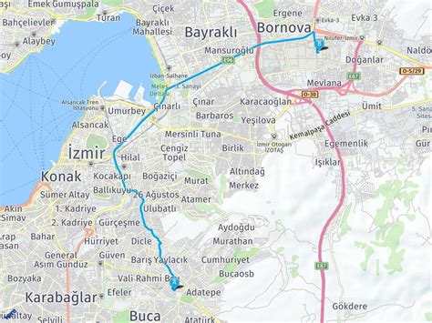 Ege Universitesi Buca Harita Ege Universitesi Buca Yol Haritas