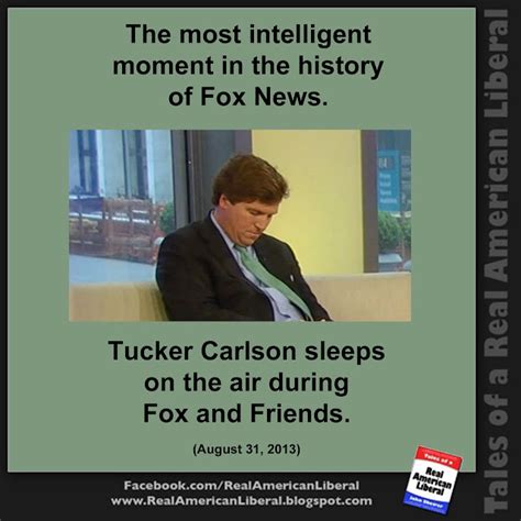 Make Common Sense Common Again Fox Newss Tucker Carlson Fell Asleep