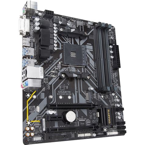 Gigabyte B450M DS3H AM4 Micro-ATX Motherboard B450M DS3H B&H