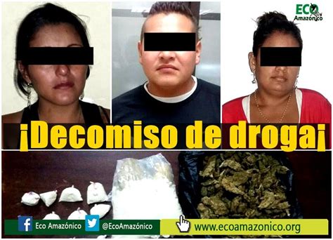 Nuevo golpe al microtráfico de drogas en Puyo Eco Amazónico