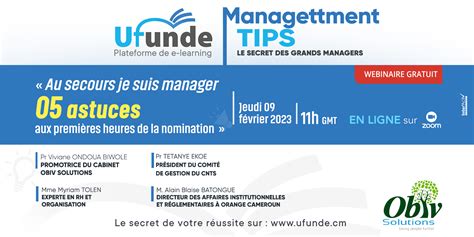 UN WEBINAIRE POUR DÉVOILER LES 5 ASTUCES NÉCESSAIRES AUX PREMIÈRES