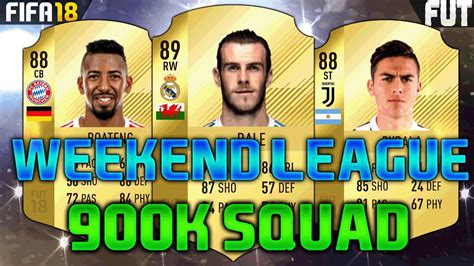 Fifa K K Squad Builder Feat Bale Dybala Boateng Fut