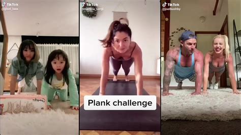 Plank Challenge Tiktok Derleme Hepsi Efsane Youtube