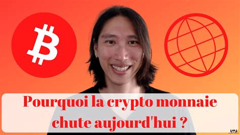 Crypto News Pourquoi La Crypto Monnaie Chute Aujourdhui Bitcoin