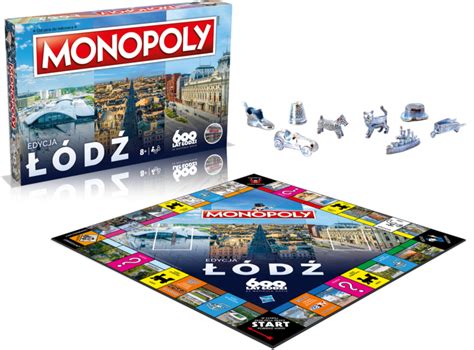 Winning Moves Monopoly D Gra Planszowa Edycja Miejska Szt