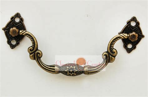 Chinese Furniture Hardware Tradition Drawer Zinc Handles Pull For