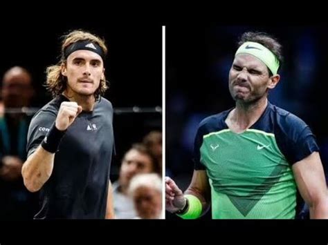 Stefanos Tsitsipas Bidding To Upset Rafael Nadal In Atp Finals No R A