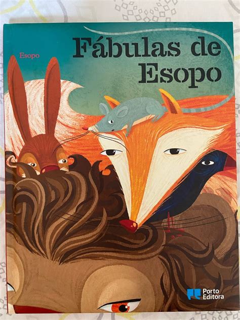 Livro Fábulas de Esopo Item Infantil Porto Editora Usado 96379211