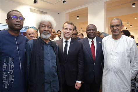 President Macron inaugurates Mike Adenuga Alliance Française Centre in Lagos | BellaNaija