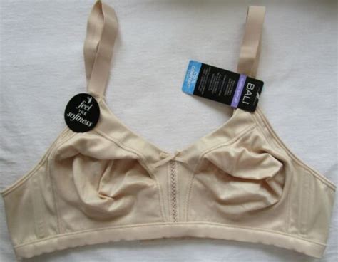 Bali Classic Double Support Wirefree Bra Style Df0044 Size 42 Dd Nwt