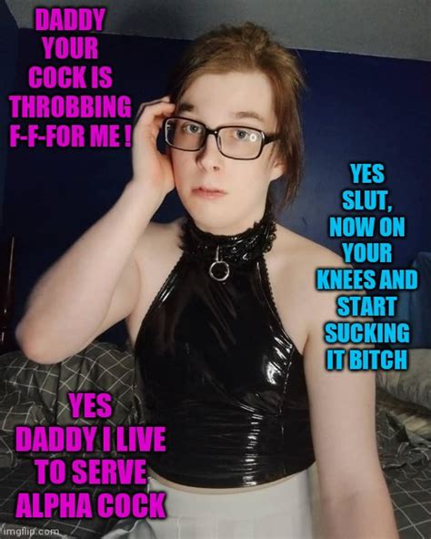 On Your Knees And Serve Sissy Scrolller