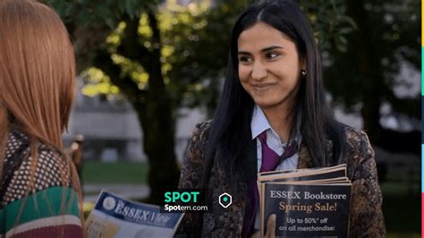 Sandro Alma Floral Jacquard Jacket Worn By Bela Malhotra Amrit Kaur As Seen In The Sex Lives