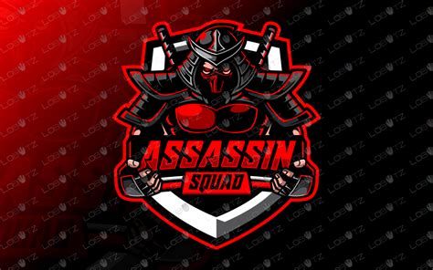 Assassin eSports Logo For Sale | Assassin Mascot Logo - Lobotz LTD