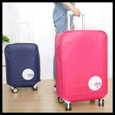 Jual BEST SELLER SARUNG COVER KOPER TRAVEL BAG TROLLEY PELINDUNG ANTI